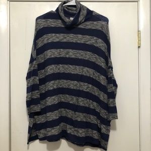 Anthropology Postmark Oversized Stiped Sweater